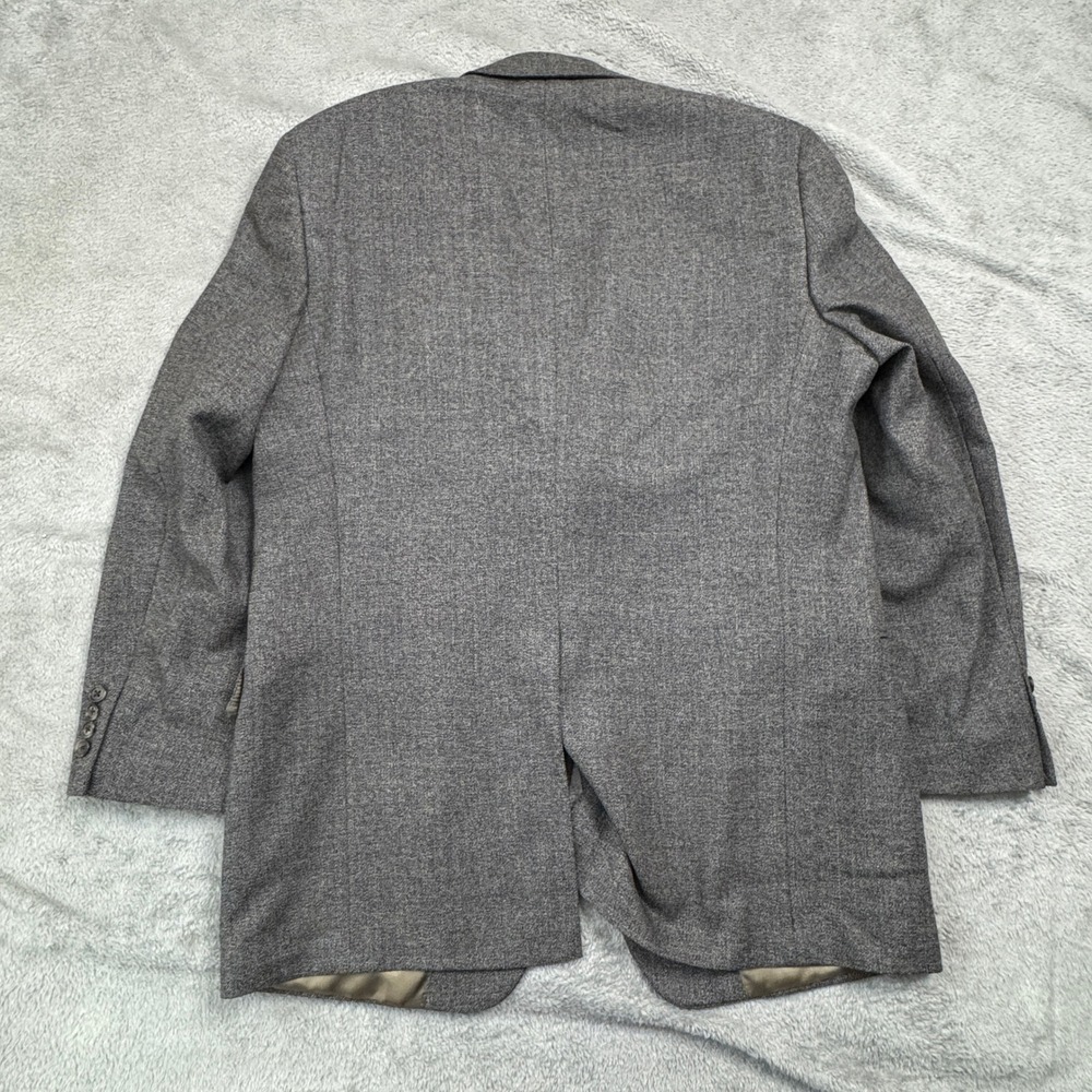 Hart Schaffner Marx Men's Blazer Sport Coat Size 42‎ Grey Made In USA! - Picture 16 of 16